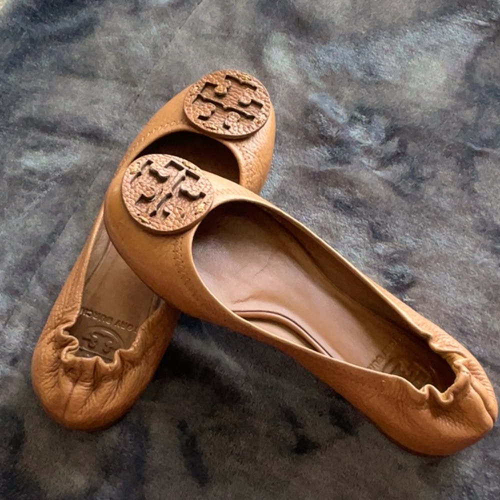 Tory Burch  leather ballet flats